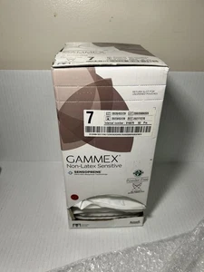 Gammex Non-Latex Surgical Gloves Sterilized 50 Pair Box Size: 7 Exp: 2023 - Picture 1 of 6