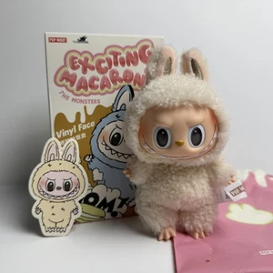 *SOYMILK* Authentic Exciting Macaron Labubu Pop Mart The Monsters Open Box New - Picture 1 of 15