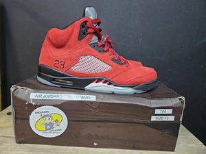 Size 13 - Jordan 5 Retro Mid Raging Bull Good Condition With Original Box 🔥 - Picture 1 of 13
