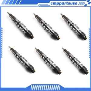 6x Diesel Fuel Injectors For 07-12 Dodge Ram 2500 3500 Cummins 6.7L 0445120193 - Picture 1 of 8