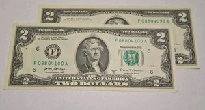 🔥🔥 WOW The One Hundred Rollover 🔥🔥 banconota da due dollari non circolata (1) set 2017 - Foto 1 di 4