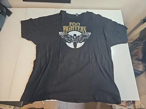 Vintage 2000s Foo Fighters Butterfly Graphic Band Tee Black Size XXL, 2XL - Bild 1 von 6
