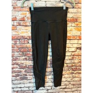 ATHLETA Chaturanga maglia nero leggings capri donna taglia XS - Foto 1 di 7