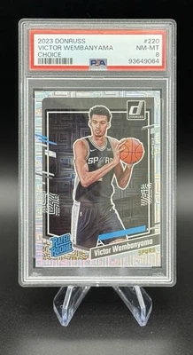 2023-24 Donruss Victor Wembanyama Choice Mojo Rated Rookie #220 Spurs - Image 1 of 2