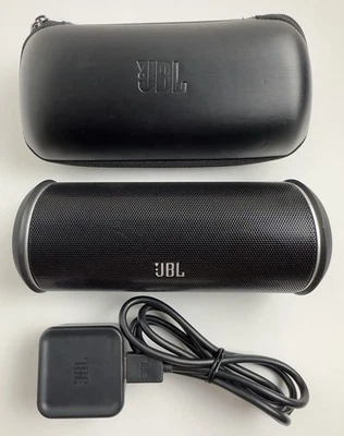 Altavoz Portátil JBL Flip 2 Negro Inalámbrico Bluetooth Con Estuche + Cargador -Probado Foto 1 de 4