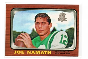 1996 Topps 40 aniversario retro 1966 Joe Namath #96 inserción - New York Jets - casi nuevo - Imagen 1 de 2
