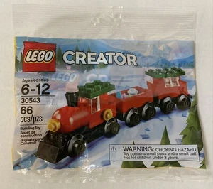 Lego Creator Winter Holiday Train Polybag 2018 New Sealed 66Pcs LEGO 6214755 - Picture 1 of 7