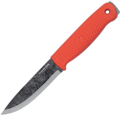 Cuchillo de hoja fija Condor Terrasaur naranja 1095HC con funda para cinturón 394741 Foto 1 de 2
