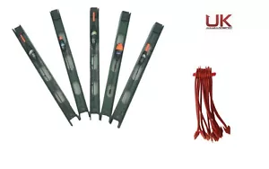 Lineaffe Pro Team Carp Complete Pole Rigs - 6-10 + 10 FREE Pole Anchors - Picture 1 of 9