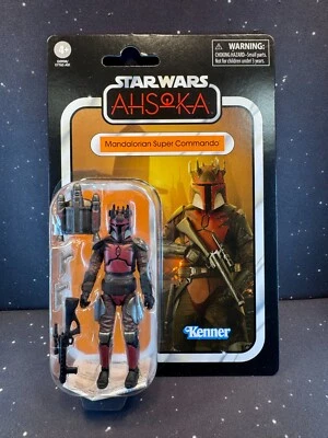 Colección vintage de Star Wars Ahsoka VC353 2025 Madalorian Super Commando c8/9 Foto 1 de 2