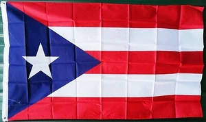 Puerto Rico Flagge Puertorican Nationalflaggen 3 Fuß x 5 Fuß Polyester - Bild 1 von 1
