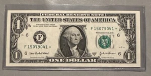 2003 ⭐️STAR NOTE⭐️ $1 DOLLAR SCHEIN Note (ATLANTA F) BANKFRISCH - Bild 1 von 4