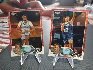 2024 Topps Chrome OTE Jeremiah Faumuina Rookie /149 2 Card Rookie Investment Lot - Picture 1 of 2