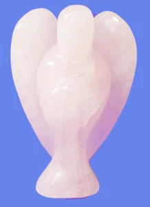 Rose Quartz Angel - 35mm. - Picture 1 of 2
