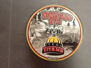2006 Silvester Echl Trenton Titanen Hockey Puck SGA gesponsert von AAA - Bild 1 von 2