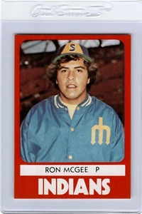 1980 TCMA Spokane INDIANS #6 RON McGEE San Jose CALIFORNIA - Picture 1 of 2