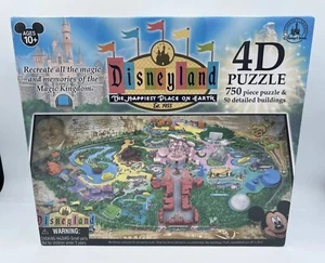 Rompecabezas Disneyland 4D 750 piezas 50 edificios detallados de Disney NUEVO sellado de fábrica - Imagen 1 de 11