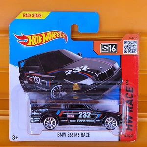 Hot Wheels - 2015 - BMW E36 M3 RACE (Schwarz) - World Race Serie 1/10 - 146/250 - Bild 1 von 7