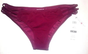 Neu Sundazed Pflaume Stunner Träger Hipster Bikinihose Größe Medium - Bild 1 von 3