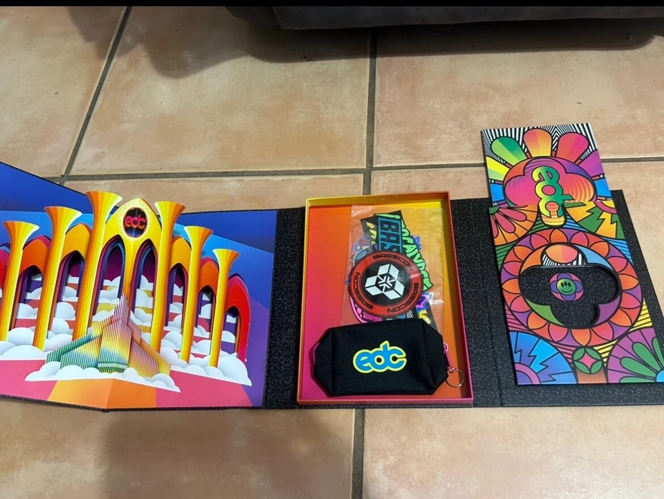 EDC Las Vegas 2024 Swag Box (NO WRISTBAND) Electric Daisy Carnival EDC LV EDCLV - Image 1 of 1