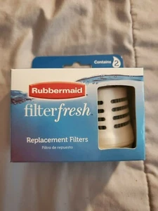 Rubbermaid filter fresh. 2 pack replacement filters. Water purifier fresh bottle - Picture 1 of 4