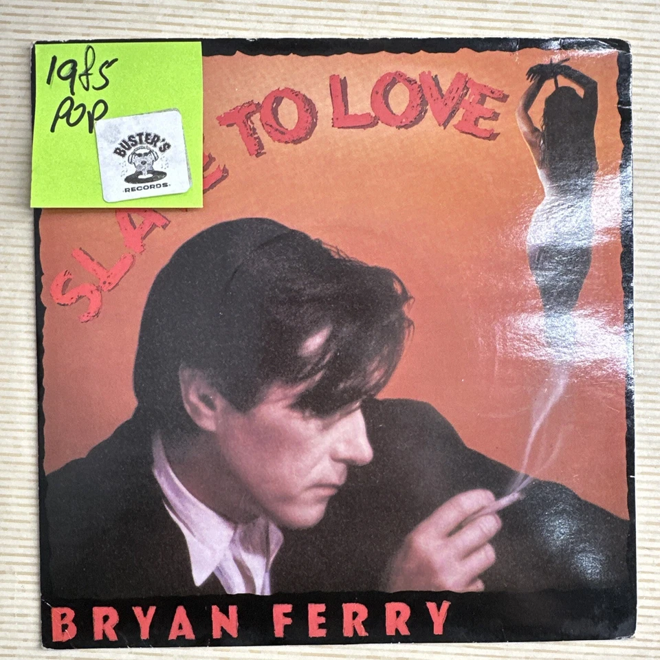 Bryan Ferry - Slave to Love 7” Vinyl Record Single EX Foto 1 de 4