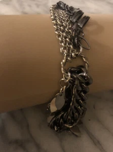Vintage Amazing Jessica Simpson Fashion  Charm Bracelet  - Picture 1 of 8