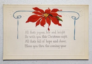 Vintage Christmas Greetings Postcard - Picture 1 of 3