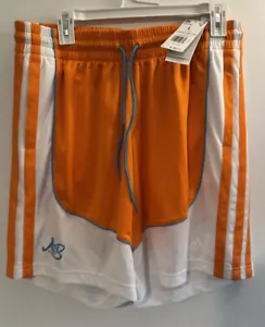 Adidas Womens Candace Parker Basketball Shorts HD4795 Tennessee Orange White SzL - Picture 1 of 5