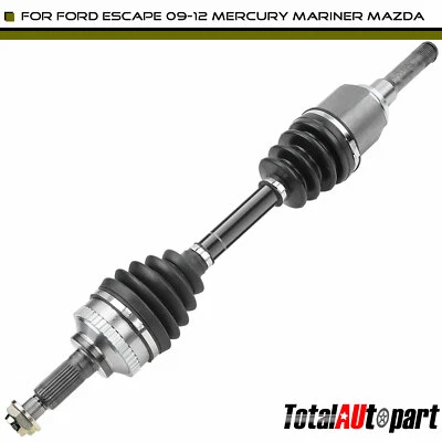 CV Axle Assembly for Ford Escape Mazda Mercury Mariner 2009-2011 Front LH Side - Image 1 of 4