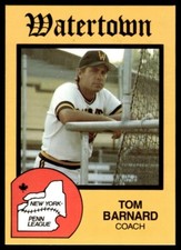 1988 Pucko Watertown Pirates Tom Barnard Watertown Pirates #32