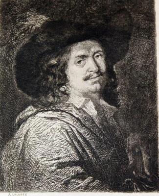 Grabado impresionista francés Adolphe LaLuauze "Un Raffine" 1874 París Francia Foto 1 de 4