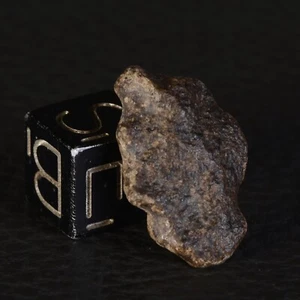 Météorite Amgala 001 de 2,43 g Martienne, Shergottite, Mars, Certificat / COA - Imagen 1 de 9