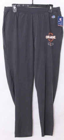 NEW Syracuse University Oranges Gray Champion Adjustable Pants Joggers Men's M Cover