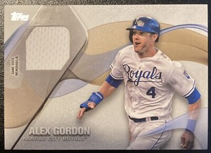 2017 Topps Major League Material Relics #MLM-AGO Alex Gordon Kansas City Royals