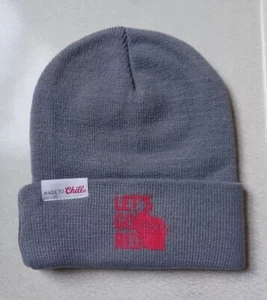WISCONSIN BADGERS Coors Light UWM Bucky Lets Go Red Beanie Hat Chill MADISON - Picture 1 of 2