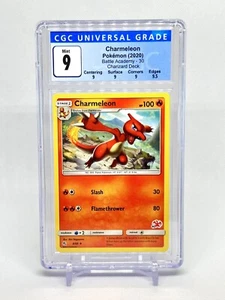 Charmeleon Battle Academy Exclusive Pokemon Card 8/68 #30 CGC Mint 9- US SELLER - Picture 1 of 2