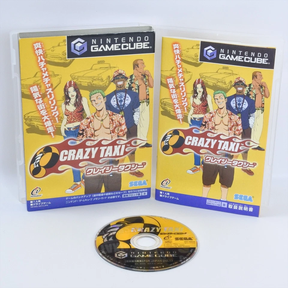 CRAZY TAXI Gamecube Nintendo For JP System 2249 gc - Image 1 of 4