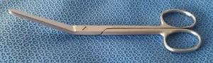 Medicon 03.14.16 Fergusson Operating Scissors, Angled, Blunt/Blunt, 6-1/2" - Picture 1 of 8