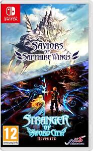 Saviors Of Sapphire Wings/ Stranger Of Sword City  (Nintendo Switch) (UK IMPORT)