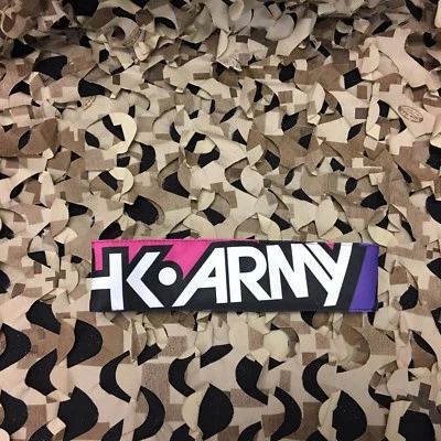 Nueva diadema acolchada para atar paintball del ejército HK - rosa ápice Foto 1 de 4