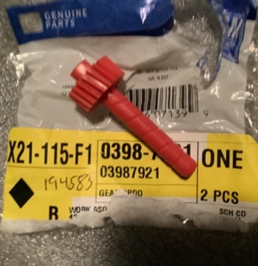 GM TH350 Muncie 4 Speed 21 Tooth Speedometer Red Gear Chevelle, Camaro, Corvette - Picture 1 of 1