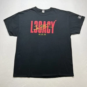 Dwyane Wade 2/21/20 Flashback Legacy Retirement T-Shirt XL Miami Heat NBA EUC - Picture 1 of 5