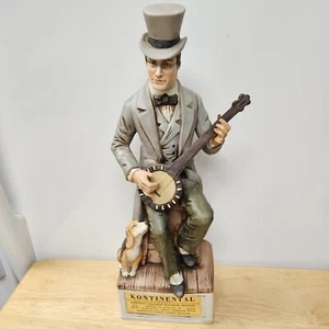 Vintage Kontinental Classic "The Stephen Foster" Gray Coat 1975 Decanter Empty - Picture 1 of 6