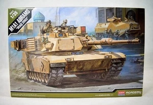Academy M1A1 Abrams Tank Iraq 2003 1/35 Scale Model Kit 13202 - Picture 1 of 3