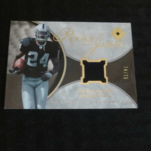 2006 Ultimate Collection Michael Huff Raiders Rookie Game Jersey 74/75 - Bild 1 von 1