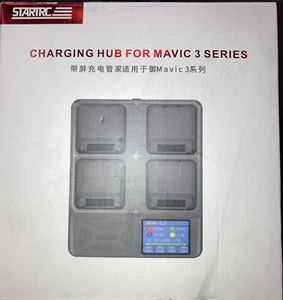 Battery Charger 4-Way Charging Hub Station for DJI Mavic 3 Pro/Magic 3 Series - Picture 1 of 2