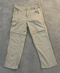 Colombia Tan Zip-Off Convertible Pants Omni-Shade - Child Size M (10/12) - Picture 1 of 10