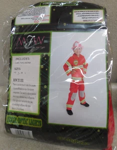 Monika Fashion World Feuerwehrmann Kostüm Kinder kleine Glasfaser Lichter. - Bild 1 von 6