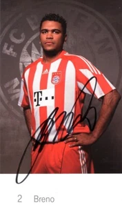 Breno - Bayern München (2010/11) - signierte Autogrammkarte - Picture 1 of 1